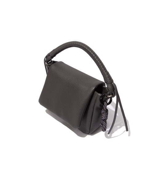 F/CE. (エフシーイー)の「F/CE. TECH LEATHER MINI POUCH / エフシーイー テックレザー ミニポーチ(ハンドバッグ・メンズ・ブラック/アイボリー/チャコール・FREE)」の8枚目の写真