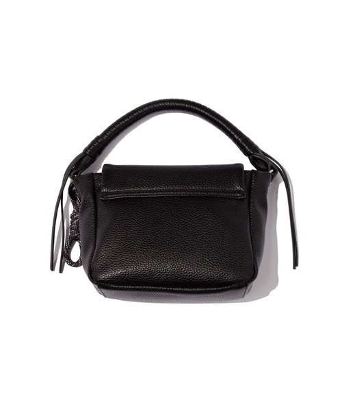 F/CE. (エフシーイー)の「F/CE. TECH LEATHER MINI POUCH / エフシーイー テックレザー ミニポーチ(ハンドバッグ・メンズ・ブラック/アイボリー/チャコール・FREE)」の5枚目の写真