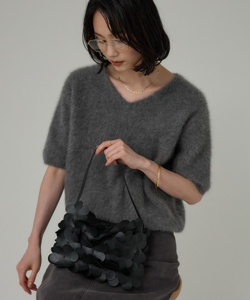 JAMIRAY（ジャミレイ）の「【JAMIRAY】FLOWER BAG（ショルダーバッグ・レディース・ブラック・FREE）」の2枚目の写真