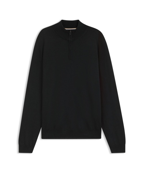 セール】ジップネックセーター バージンウール（ニット/セーター