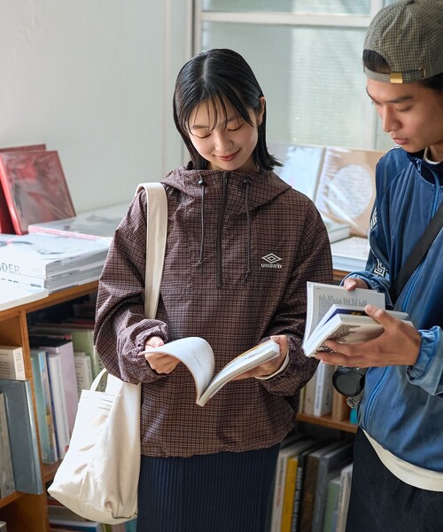 UMBRO × FREAK'S STORE/アンブロ 別注 Check Anorak Parka/チェック