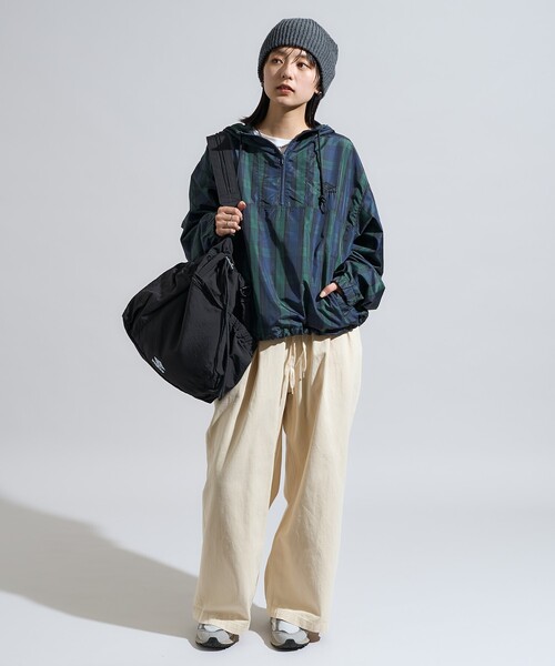 UMBRO × FREAK'S STORE/アンブロ 別注 Check Anorak Parka
