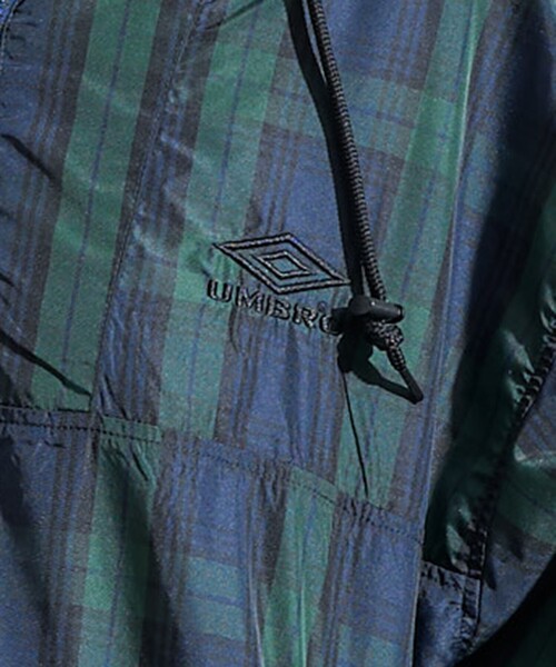UMBRO × FREAK'S STORE/アンブロ 別注 Check Anorak Parka/チェック