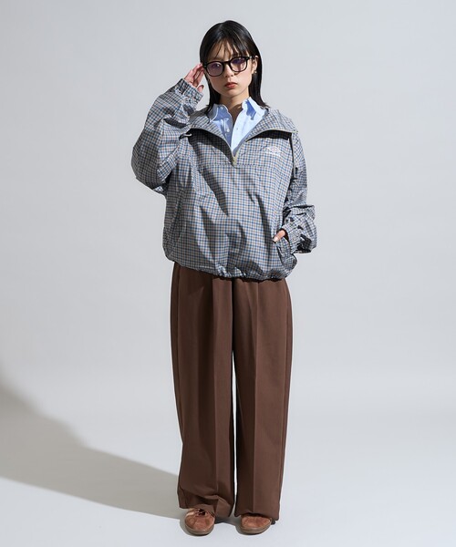 UMBRO × FREAK'S STORE/アンブロ 別注 Check Anorak Parka