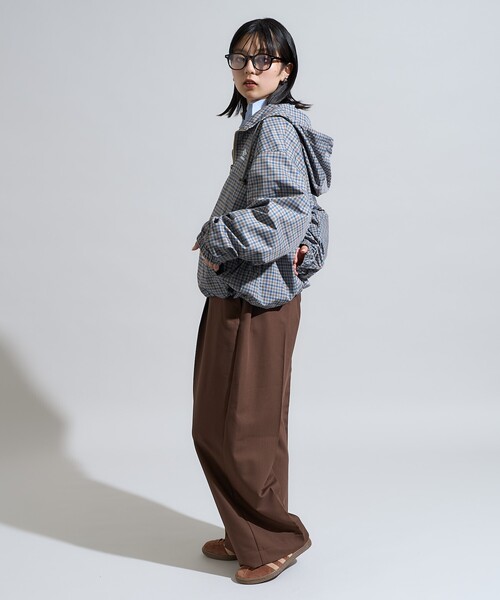 セール】UMBRO × FREAK'S STORE/アンブロ 別注 Check Anorak Parka