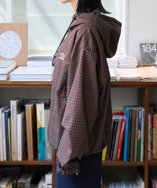 UMBRO × FREAK'S STORE/アンブロ 別注 Check Anorak Parka