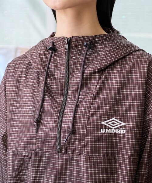 セール】UMBRO × FREAK'S STORE/アンブロ 別注 Check Anorak Parka