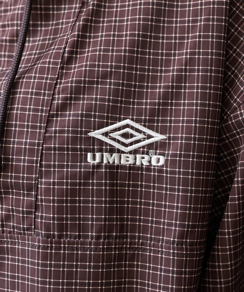 UMBRO × FREAK'S STORE/アンブロ 別注 Check Anorak Parka/チェック