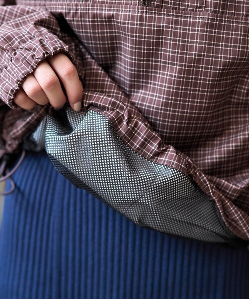 UMBRO × FREAK'S STORE/アンブロ 別注 Check Anorak Parka/チェック