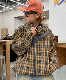 town＆country サンフェード チェック ブルゾン ジャケット フェードデニムブルゾン(1 BLACK): : メンズ｜CITY TOKYO ONLINE