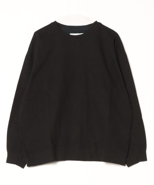 VOAAOV（ヴォアーブ）の「【VOAAOV】 HEAVY JERSEY GARMENT DYE L/S T-Shirt（Tシャツ/カットソー・メンズ・ネイビー/ブラック/チャコールグレー/ホワイト・1/2/0）」の3枚目の写真