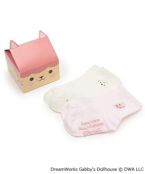 petit main(プティマイン)の「【ギャビー】靴下BOXセット(ソックス/靴下・キッズ・ピンク・M/L/S)」の1枚目の写真