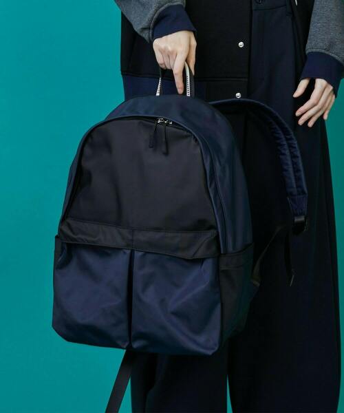 FRAPBOIS（フラボア）の「タックリュック（バックパック/リュック・レディース・ブラック/カーキ・FREE）」の2枚目の写真