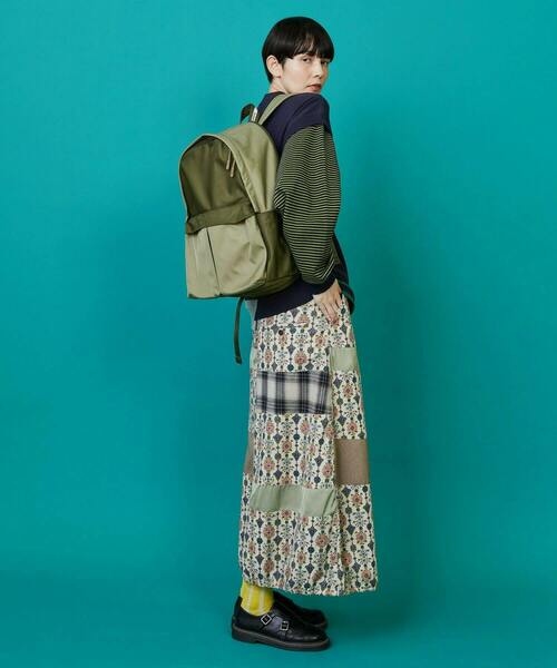 FRAPBOIS（フラボア）の「タックリュック（バックパック/リュック・レディース・ブラック/カーキ・FREE）」の14枚目の写真