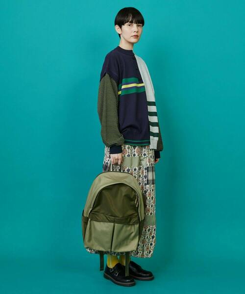 FRAPBOIS（フラボア）の「タックリュック（バックパック/リュック・レディース・ブラック/カーキ・FREE）」の15枚目の写真