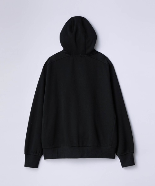 SLICK（スリック）の「【SLICK/スリック】Double Air Knit High Neck Zip Parka/ダンボールニットハイネックジップパーカー/スウェット/セットアップ（パーカー・メンズ・ブラック/ヘザーグレー・1/2/3）」の17枚目の写真