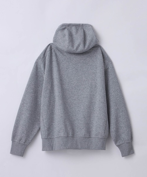 SLICK（スリック）の「【SLICK/スリック】Double Air Knit High Neck Zip Parka/ダンボールニットハイネックジップパーカー/スウェット/セットアップ（パーカー・メンズ・ブラック/ヘザーグレー・1/2/3）」の19枚目の写真