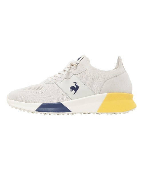 le coq sportif（ルコックスポルティフ）の「ルコックスポルティフ/LCS  JW25 LU5FSN53UZ 消臭/軽量/通気性シューズ（スニーカー・メンズ・グレー系4/ホワイト×ネイビー・23.5cm/27.0cm/26.0cm/25.0cm/24.0cm/23.0cm/27.5cm/26.5cm/25.5cm/24.5cm）」の4枚目の写真
