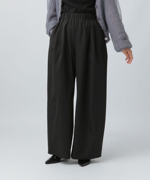 LEPSIM(レプシィム)の「イージーコクーンワイドパンツ 499926(その他パンツ・レディース・アイボリー/ブラック/ブラウン・FREE/TALL)」の3枚目の写真