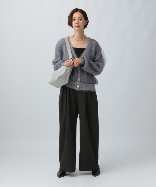 LEPSIM(レプシィム)の「イージーコクーンワイドパンツ 499926(その他パンツ・レディース・アイボリー/ブラック/ブラウン・FREE/TALL)」の16枚目の写真