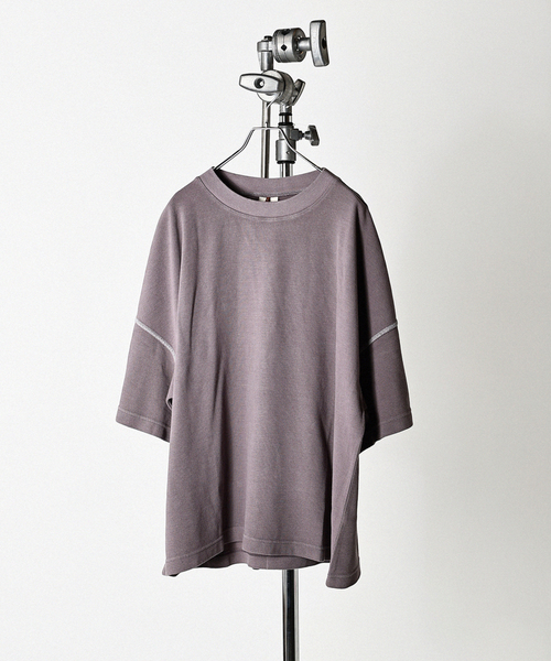 WISM(ウィズム)の「subtlebody / サトルボディ Helium T-Shirt Short Sleeve(Tシャツ/カットソー・メンズ・パープル系その他/オリーブ・MEDIUM/LARGE)」の2枚目の写真