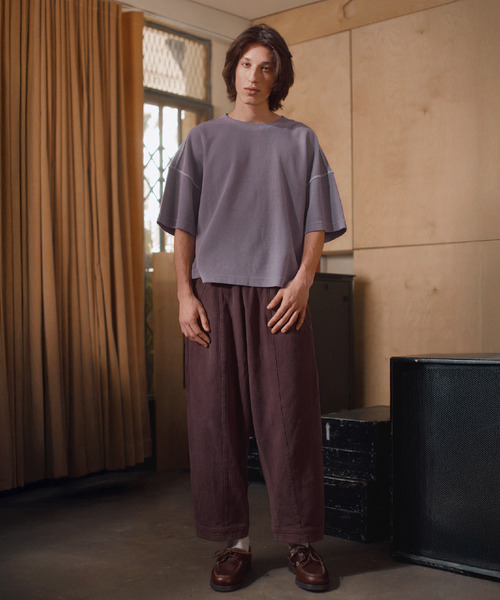 WISM(ウィズム)の「subtlebody / サトルボディ Helium T-Shirt Short Sleeve(Tシャツ/カットソー・メンズ・パープル系その他/オリーブ・MEDIUM/LARGE)」の22枚目の写真