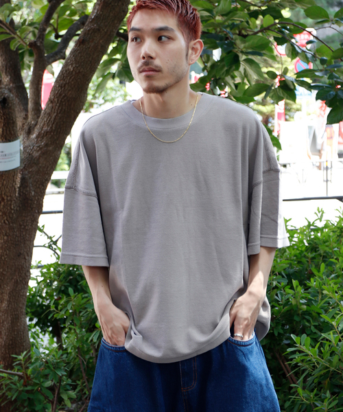 WISM(ウィズム)の「subtlebody / サトルボディ Helium T-Shirt Short Sleeve(Tシャツ/カットソー・メンズ・パープル系その他/オリーブ・MEDIUM/LARGE)」の20枚目の写真