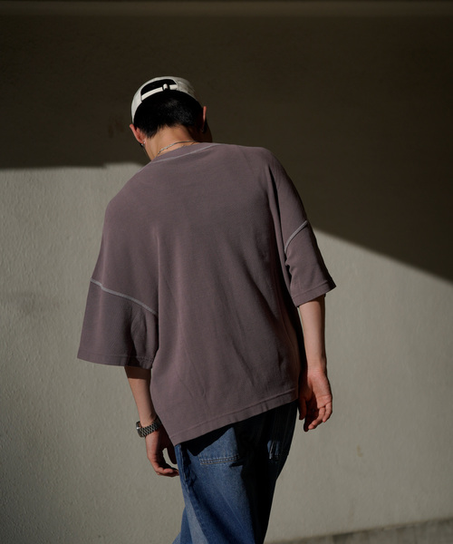 WISM(ウィズム)の「subtlebody / サトルボディ Helium T-Shirt Short Sleeve(Tシャツ/カットソー・メンズ・パープル系その他/オリーブ・MEDIUM/LARGE)」の11枚目の写真