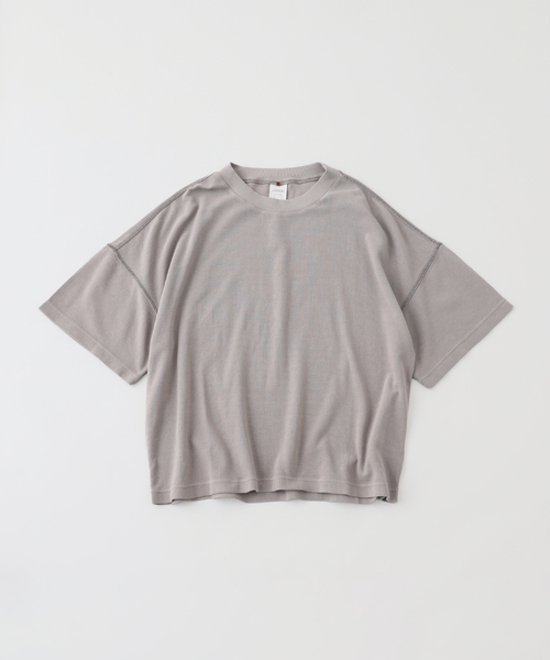 WISM(ウィズム)の「subtlebody / サトルボディ Helium T-Shirt Short Sleeve(Tシャツ/カットソー・メンズ・パープル系その他/オリーブ・MEDIUM/LARGE)」の7枚目の写真