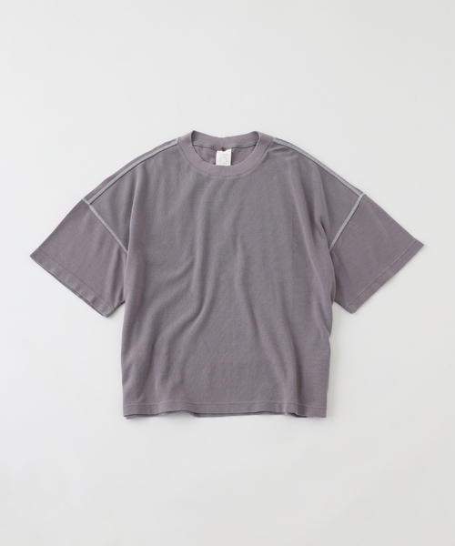 WISM(ウィズム)の「subtlebody / サトルボディ Helium T-Shirt Short Sleeve(Tシャツ/カットソー・メンズ・パープル系その他/オリーブ・MEDIUM/LARGE)」の4枚目の写真