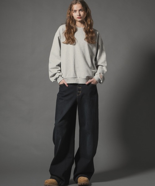 CIVVY.（シヴィ―）の「Button-Fly Wide Denim Pants - ボタンフライ