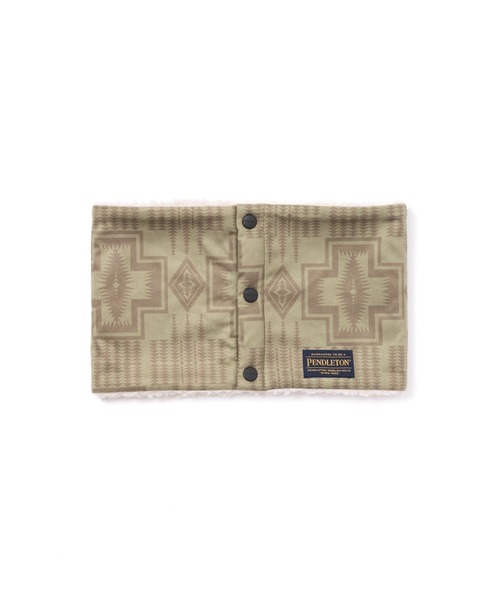 PENDLETON(ペンドルトン)の「ビーガンムートン・ネックウォーマー(ネックウォーマー/スヌード・メンズ・グリーン系その他/ブラウン・ONE SIZE)」の15枚目の写真