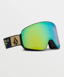VOLCOM({R)́yVOLCOM/{Rz Odyssey - Scarab/Sand + Gold Chrome + Bonus Lens + Buckle /XL[Xm[{[hS[O(X|[cObY)