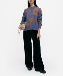 marimekko(}bR)Aatto Unikko / knitted pullover(jbg/Z[^[)