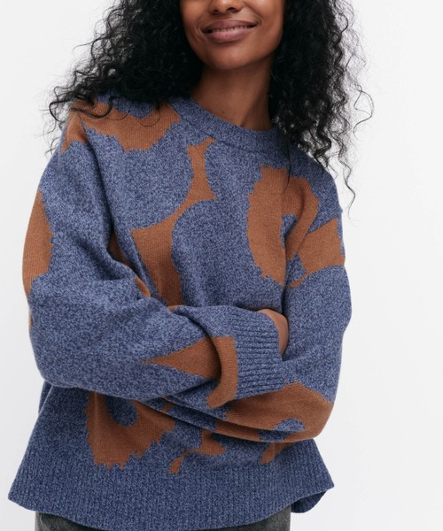 marimekko（マリメッコ）の「Aatto Unikko / knitted pullover（ニット