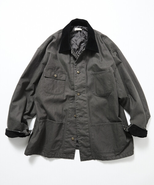 【極美品】ダンケシェーン　カバーオール ビッグシルエット ブラック ジャケット DANKE SCHON（ダンケシェーン）の「DankeSchon/ダンケシェーン