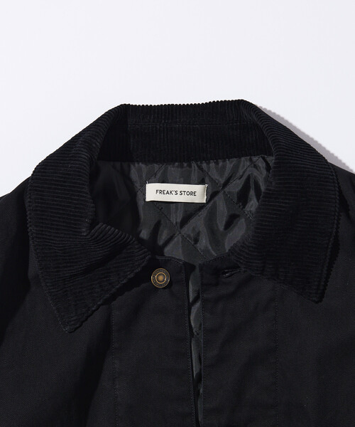 限定展開 ビッグシルエット コーデュロイ切り替え ダックカバーオール