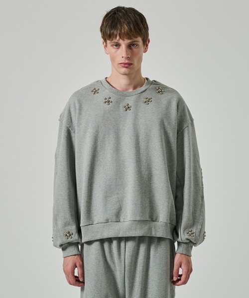 DISCOVERED（ディスカバード）の「【DISCOVERED/ディスカバード】RAMPONI SWEAT（スウェット・メンズ・グレー/ブラック・3）」の14枚目の写真