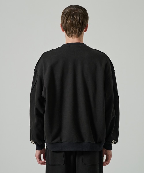 DISCOVERED（ディスカバード）の「【DISCOVERED/ディスカバード】RAMPONI SWEAT（スウェット・メンズ・グレー/ブラック・3）」の11枚目の写真