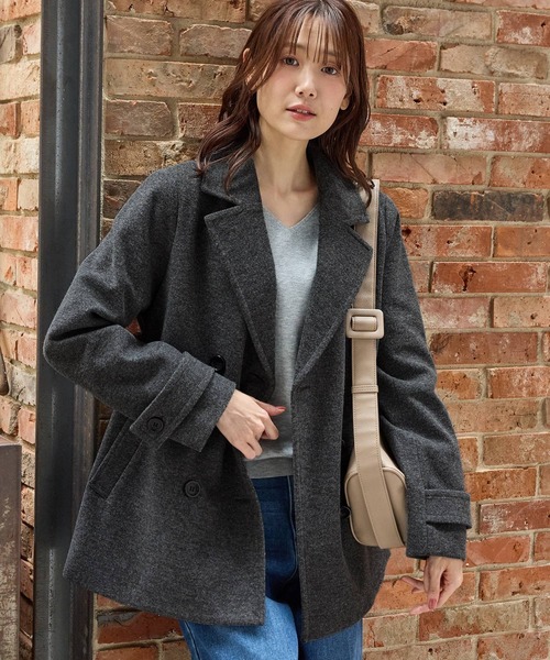 抗菌防臭・静電気軽減】ピーコート（ピーコート）｜Honeys（ハニーズ