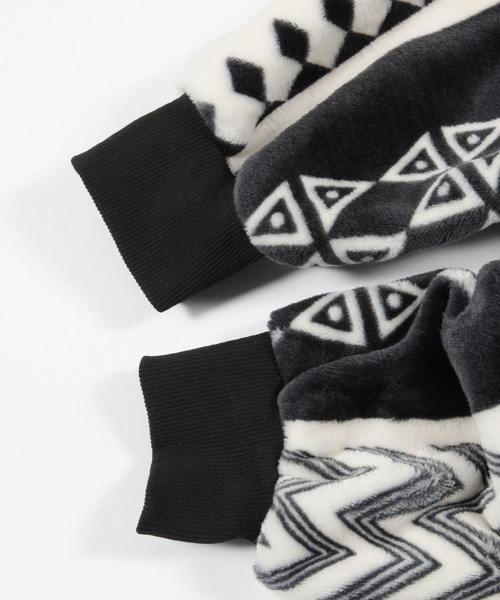 BAYFLOW（ベイフロー）の「[袖リブが嬉しい]着るブランケット25AW（ブランケット・メンズ・ブラウン系/ブラック系/グレー系/ホワイト系・ONE SIZE）」の16枚目の写真