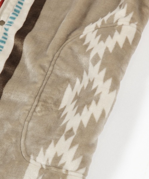 BAYFLOW（ベイフロー）の「[袖リブが嬉しい]着るブランケット25AW（ブランケット・メンズ・ブラウン系/ブラック系/グレー系/ホワイト系・ONE SIZE）」の20枚目の写真