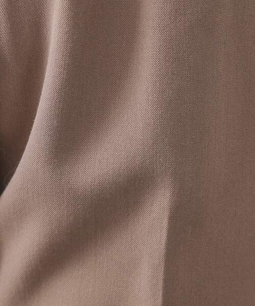 OPAQUE.CLIP(オペークドットクリップ)の「ウォームタッチ イージーテーパードパンツ【洗濯機洗OK/ストレッチ】(その他パンツ・レディース・チャコールグレー/ブラック/オフホワイト/キャメル・40/38/36/34/42)」の13枚目の写真