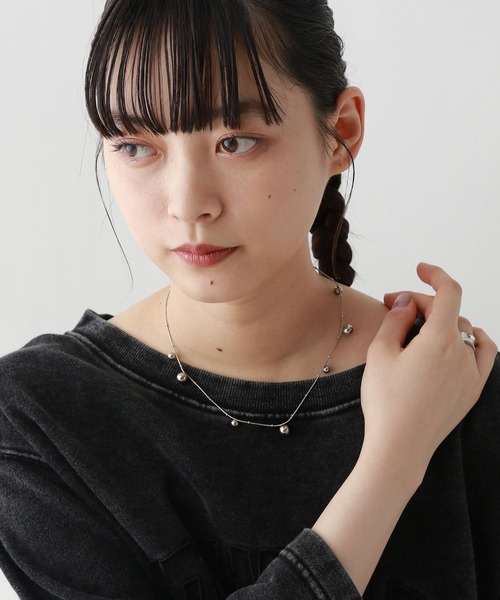 RAGEBLUE（レイジブルー）の「ステンレスランダムボールネックレス（ネックレス・レディース・その他・FREE）」の3枚目の写真