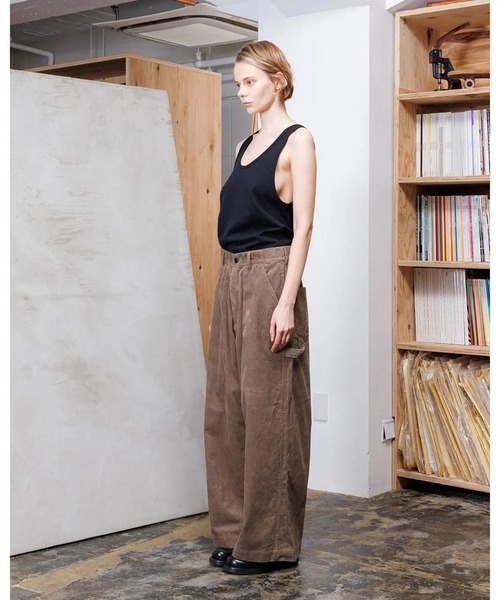 VOAAOV(ヴォアーブ)の「【VOAAOV】 8W STANDARD CORDUROY Pants(その他パンツ・メンズ・ブラック/グレイッシュベージュ・0/1/2)」の3枚目の写真
