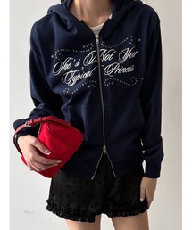 thinkto（シンクト）の「【thinkto】スタッズロゴデザインパーカー（パーカー）」