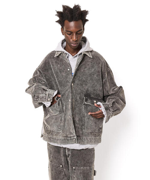 DANKE SCHON(ダンケシェーン)の「DankeSchon/ダンケシェーン/8WELL COURDUROY CHEMICAL COVERALLS(カバーオール・レディース・ベージュ/ブラック・S/M/L)」の12枚目の写真
