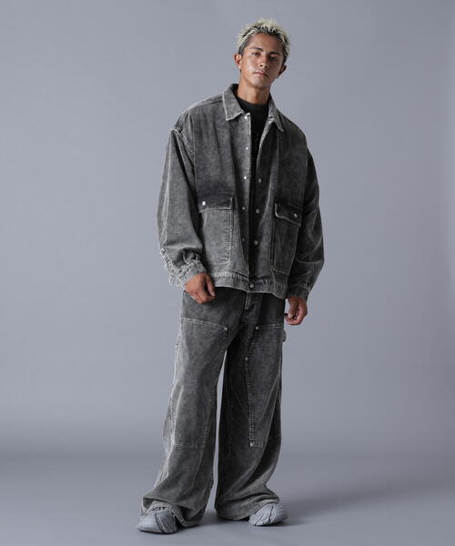 DANKE SCHON(ダンケシェーン)の「DankeSchon/ダンケシェーン/8WELL COURDUROY CHEMICAL COVERALLS(カバーオール・レディース・ベージュ/ブラック・S/M/L)」の15枚目の写真