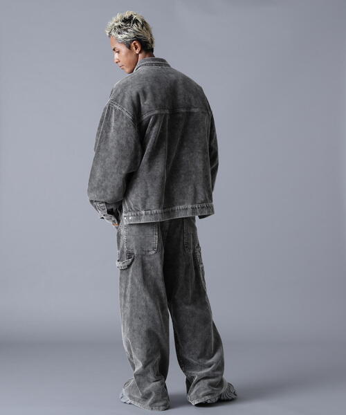 DANKE SCHON(ダンケシェーン)の「DankeSchon/ダンケシェーン/8WELL COURDUROY CHEMICAL COVERALLS(カバーオール・レディース・ベージュ/ブラック・S/M/L)」の16枚目の写真