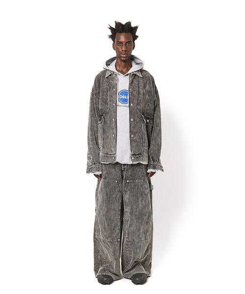 DANKE SCHON(ダンケシェーン)の「DankeSchon/ダンケシェーン/8WELL COURDUROY CHEMICAL COVERALLS(カバーオール・レディース・ベージュ/ブラック・S/M/L)」の17枚目の写真